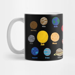 Many lands around one sun Mug